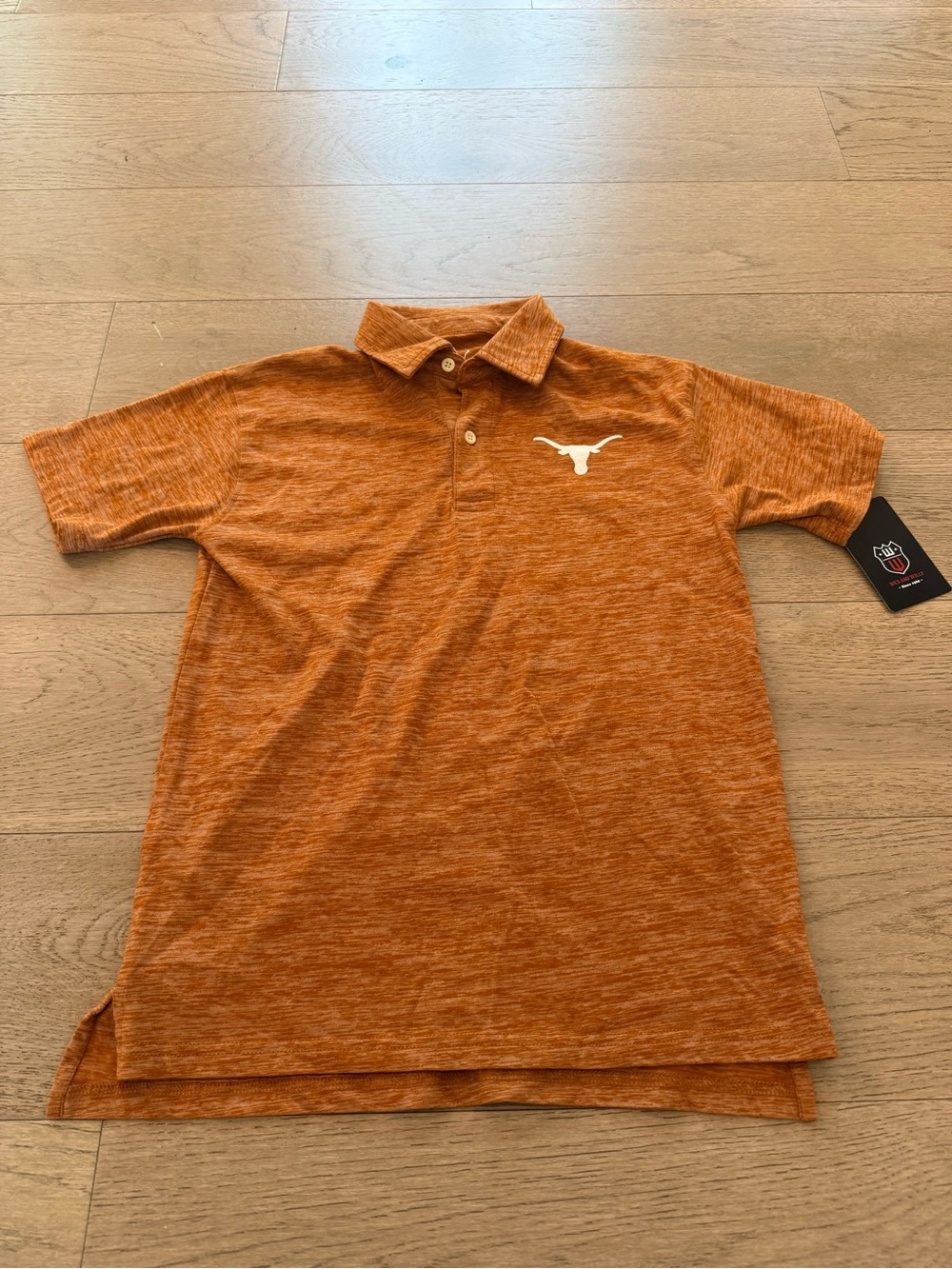 University Longhorns Kids Orange Polo Shirt